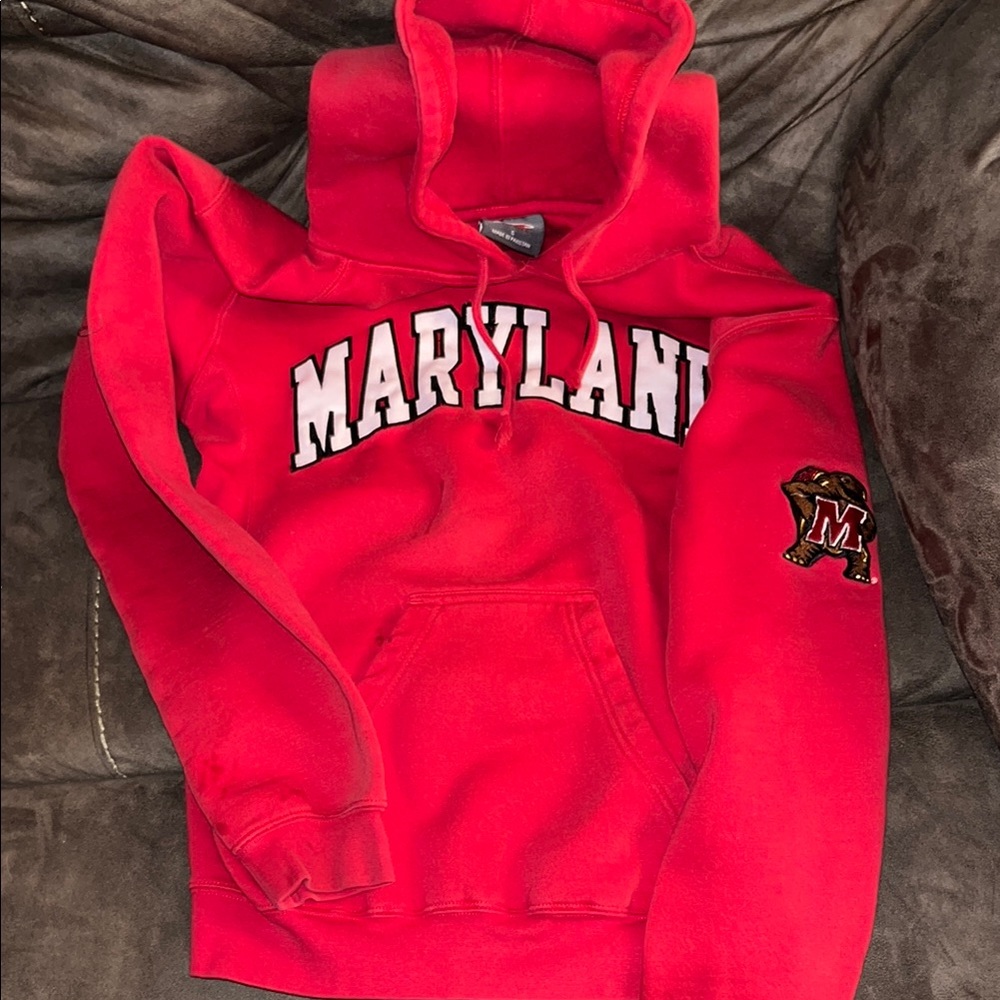 Red Maryland Hoodie